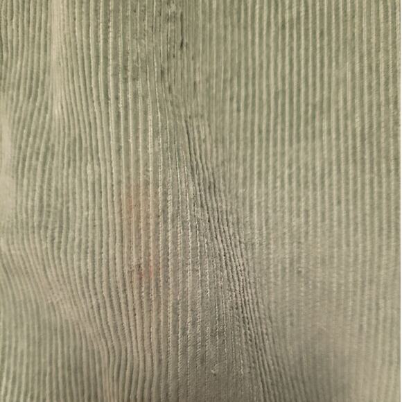 Olive Green Corduroy Cargo Pants Utility Grunge Goblin Gremlin Core Women's M - Picture 8 of 9